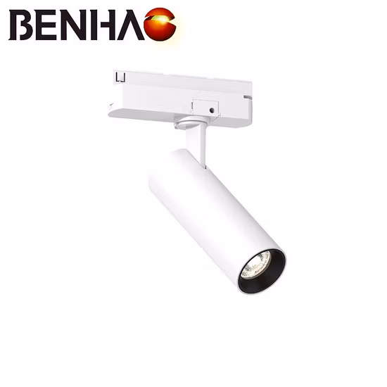 LED Track Spotlight, Black and White Aluminum Can Rotate 350&deg; Can Be Adjusted up and Down 85&deg; , 12W 20W 30W LED Spot Light