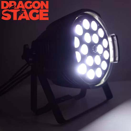 Dragonstage 180 ワット/216 ワット/270 ワット 18X10W 4in1 大型プラスチックシェル DJ プロフェッショナル屋内照明ベストプライス RGBW + UV 18 LED PAR ライト