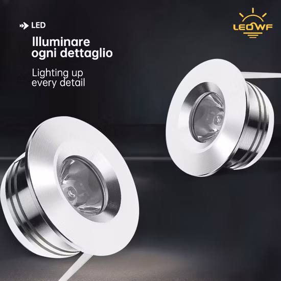 ファクトリーモダンディスプレイLEDミニスポットライト凹型屋内スポットライト